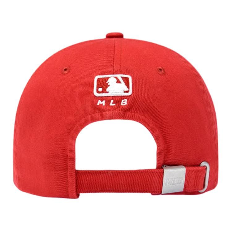 Кепка Бейсбольная кепка MLB Base Logo хлопок унисекс красный - изображение 2