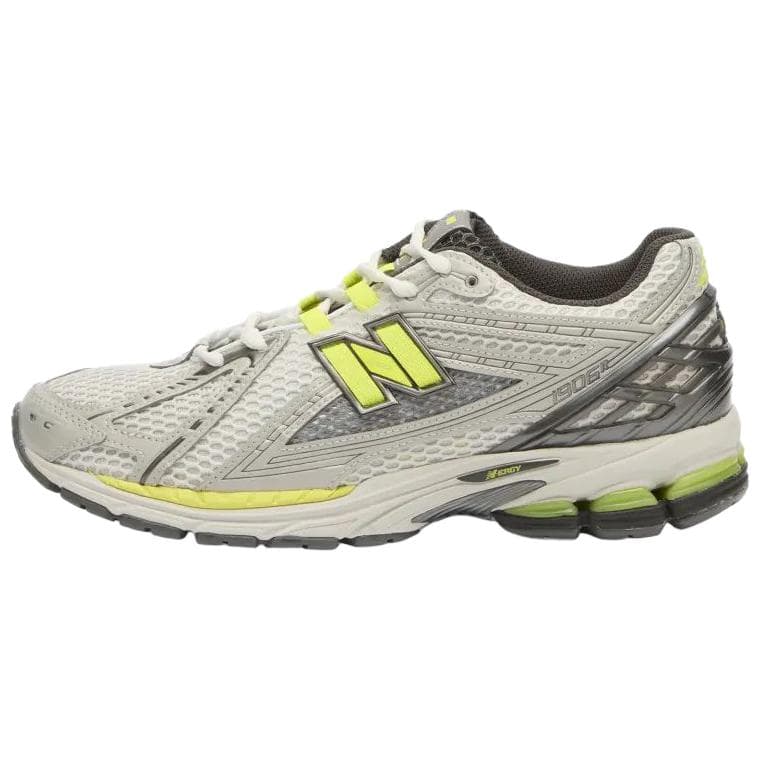 Кроссовки для бега New Balance NB 1906R Дышащие Беговые Кроссовки Мужские Серебристо-Зеленые - изображение 1