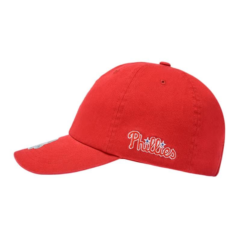 Кепка Бейсбольная кепка MLB Base Logo хлопок унисекс красный - изображение 4