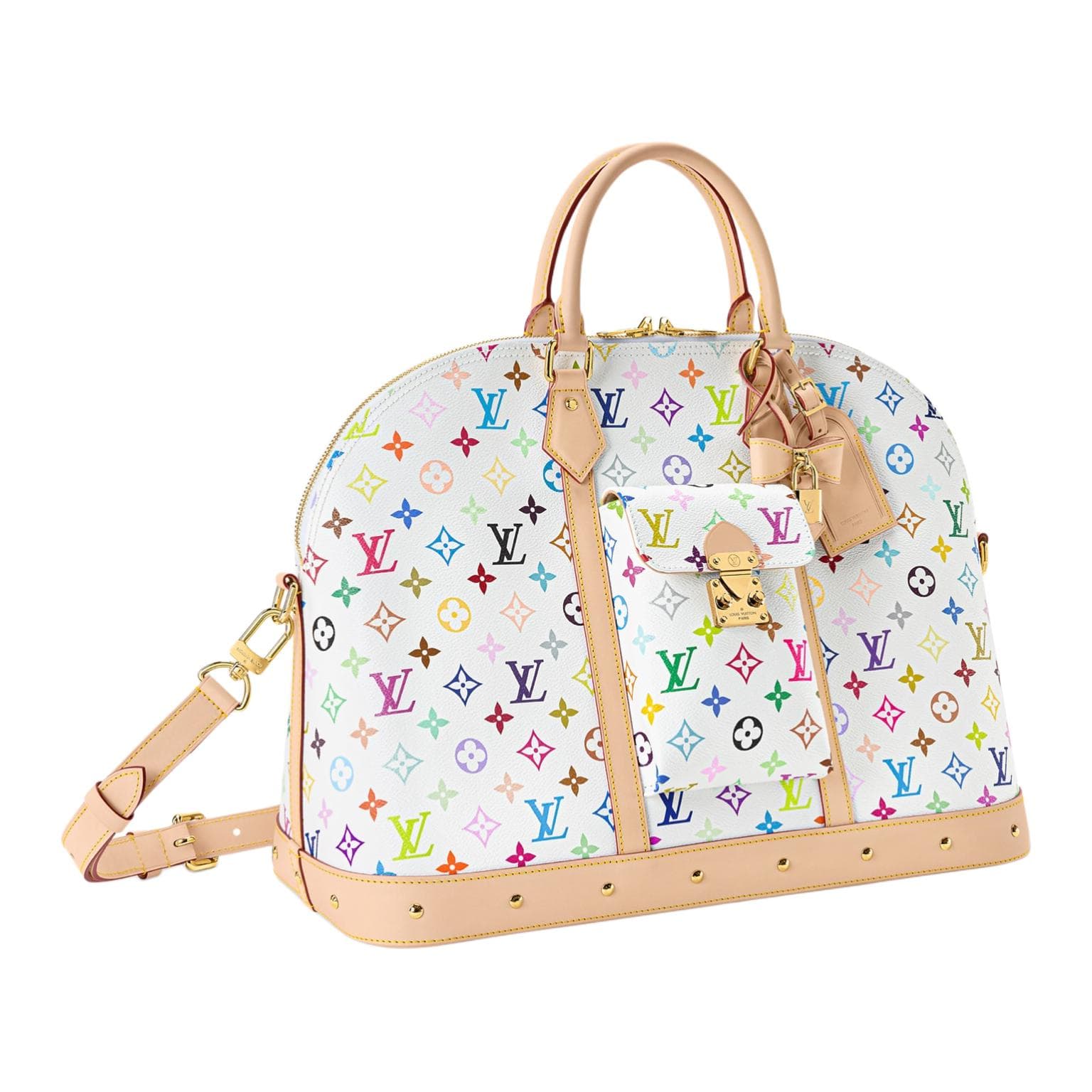 Сумка LOUIS VUITTON x Takashi Murakami Alma Travel Monogram Multicolore - изображение 2
