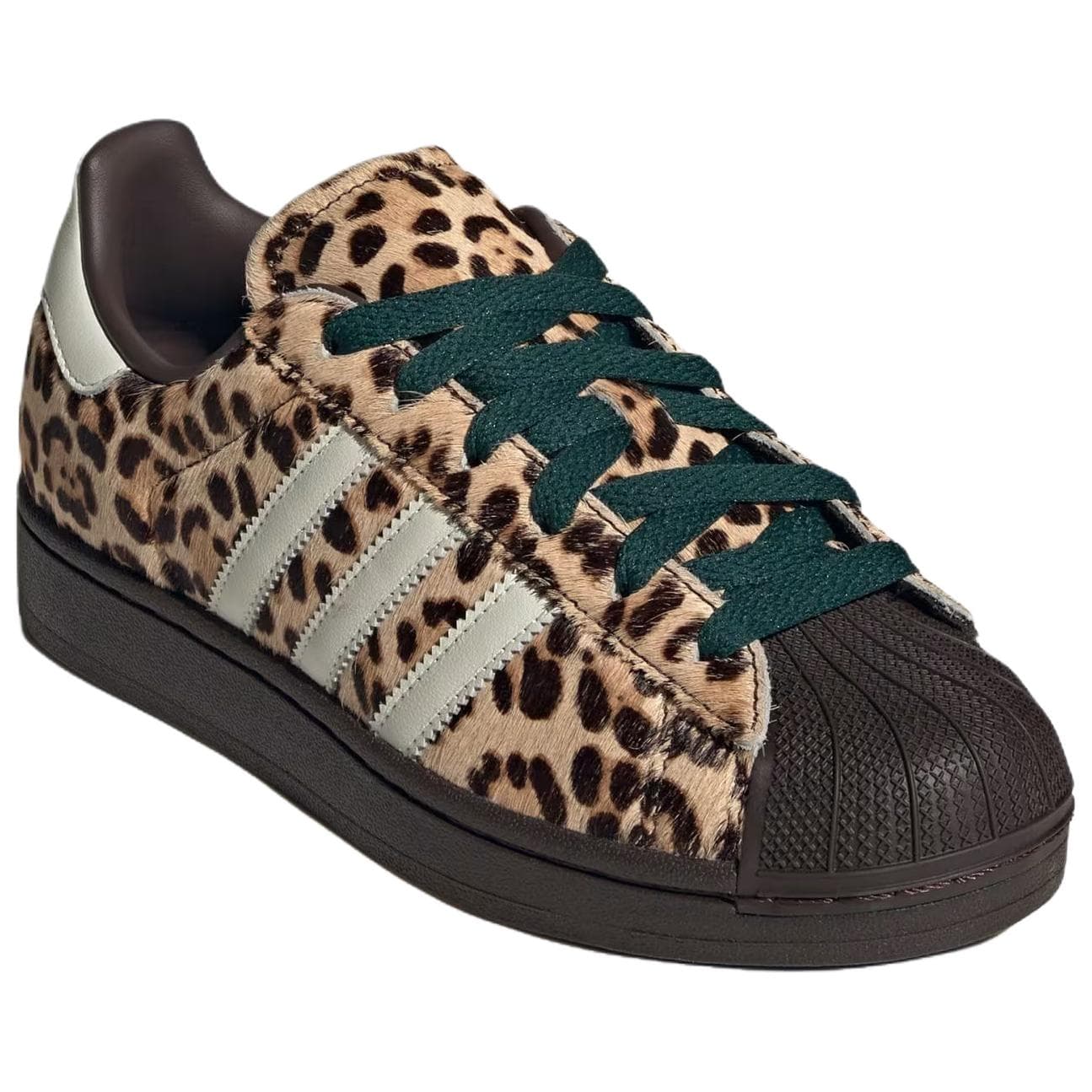 Кроссовки Adidas Originals Superstar 2 Low Топ Скейтборд Обувь Женские Коричневый белый - изображение 3