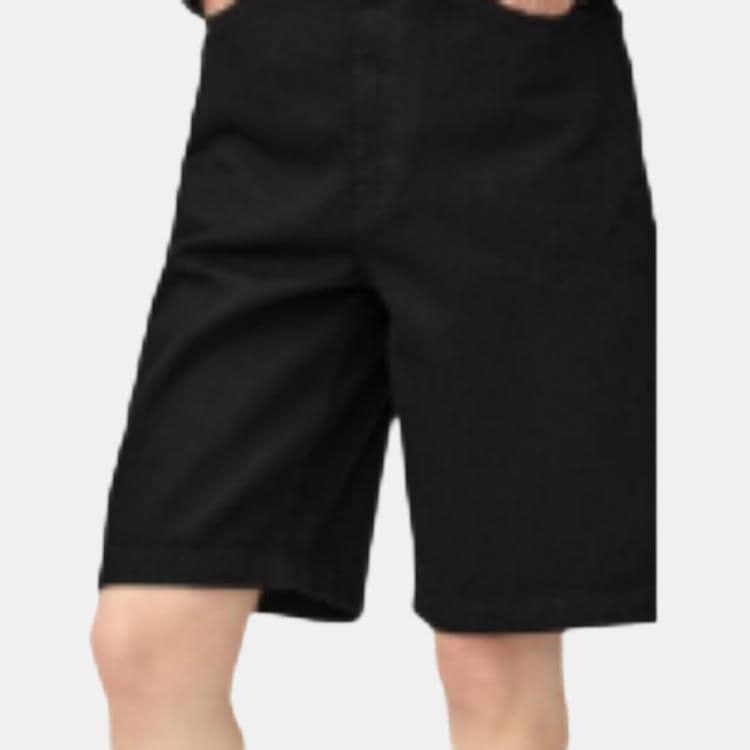 UNIQLO U SS25 Джинсовые шорты Женские Черный - изображение 2