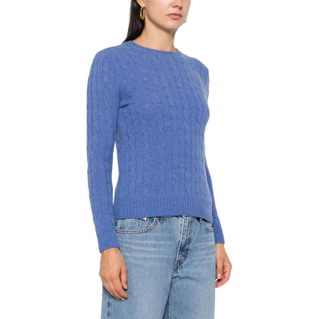 Кардиган Polo Ralph Lauren FW23 Свитер Стандартный размер Женские Синий - изображение 4