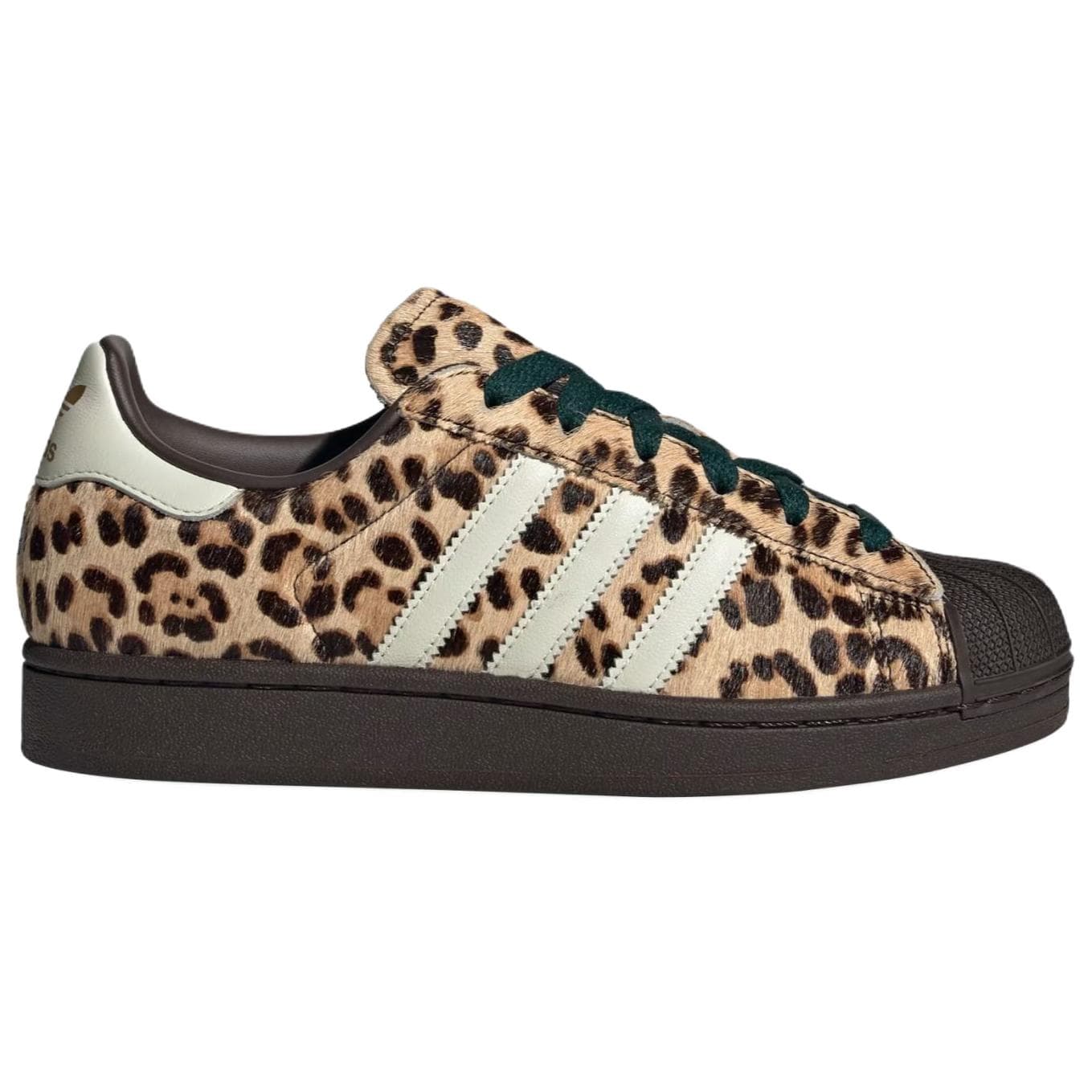 Кроссовки Adidas Originals Superstar 2 Low Топ Скейтборд Обувь Женские Коричневый белый - изображение 2