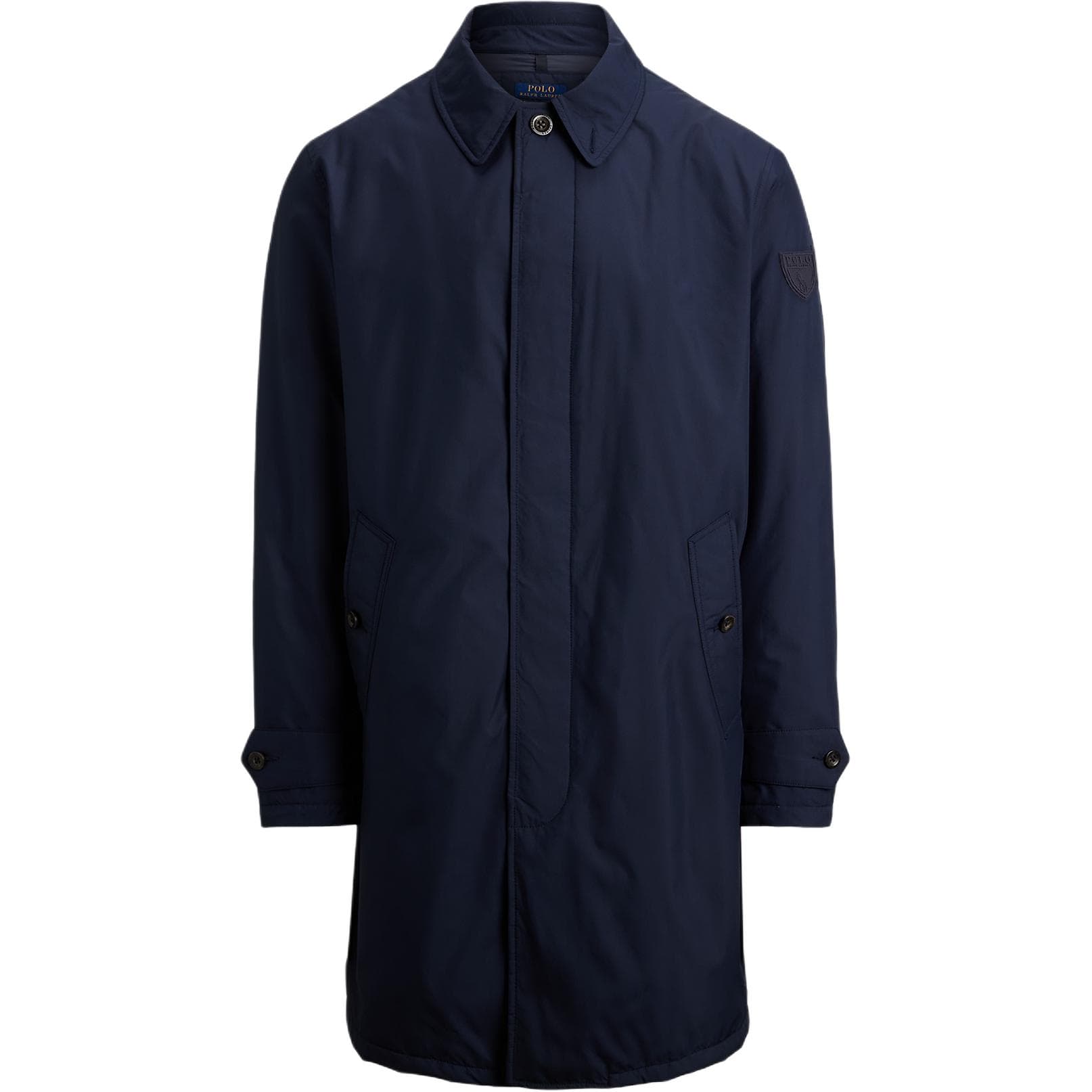 Зимняя куртка пуховик Polo Ralph Lauren Хлопковый пуховик MENS COLLECTION Морской синий - изображение 1