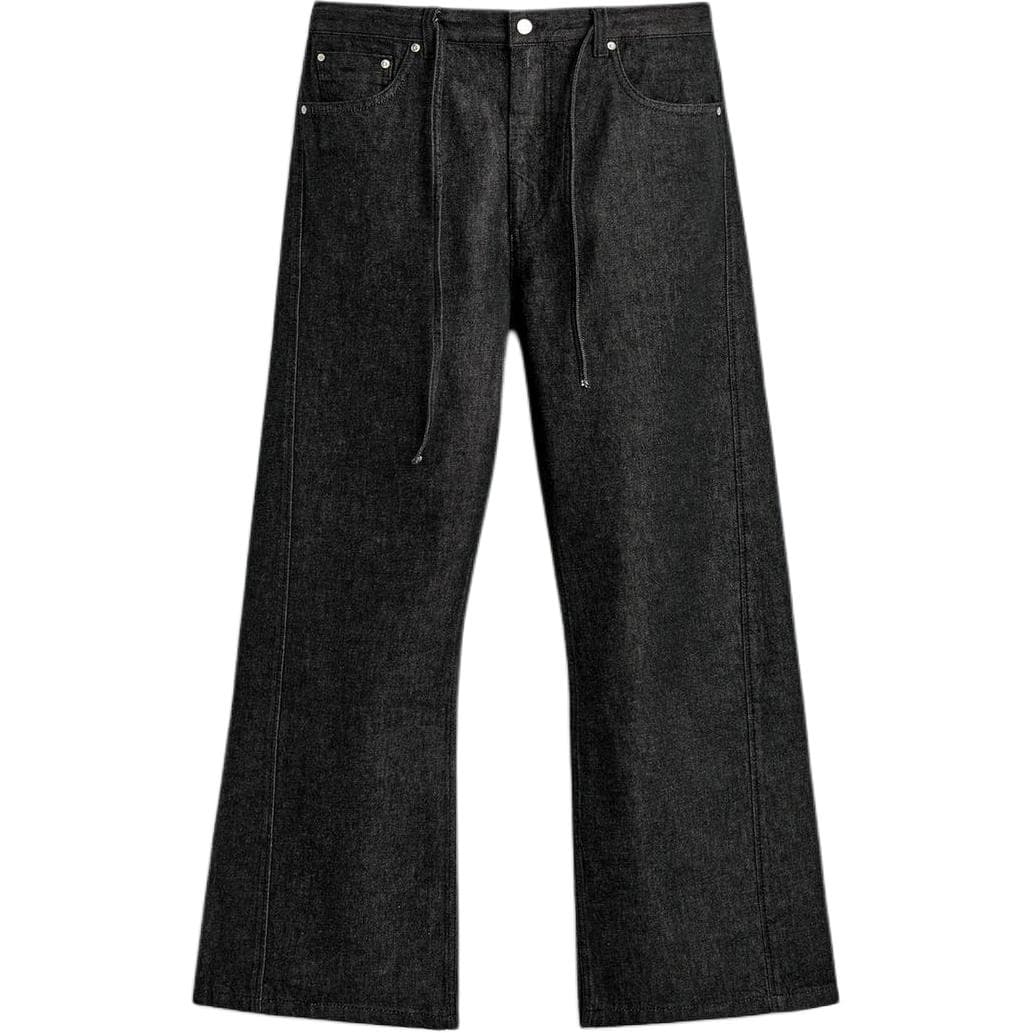 Штаны ZARA Мужские черные джинсы - изображение 1