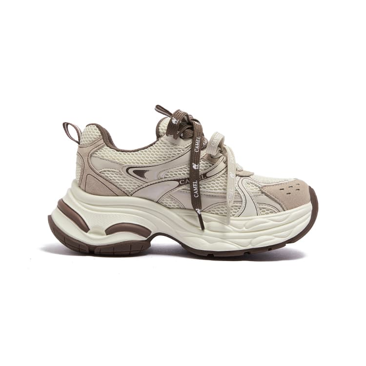 Кроссовки Кроссовки с толстой подошвой Camel Low Top Женские - изображение 2