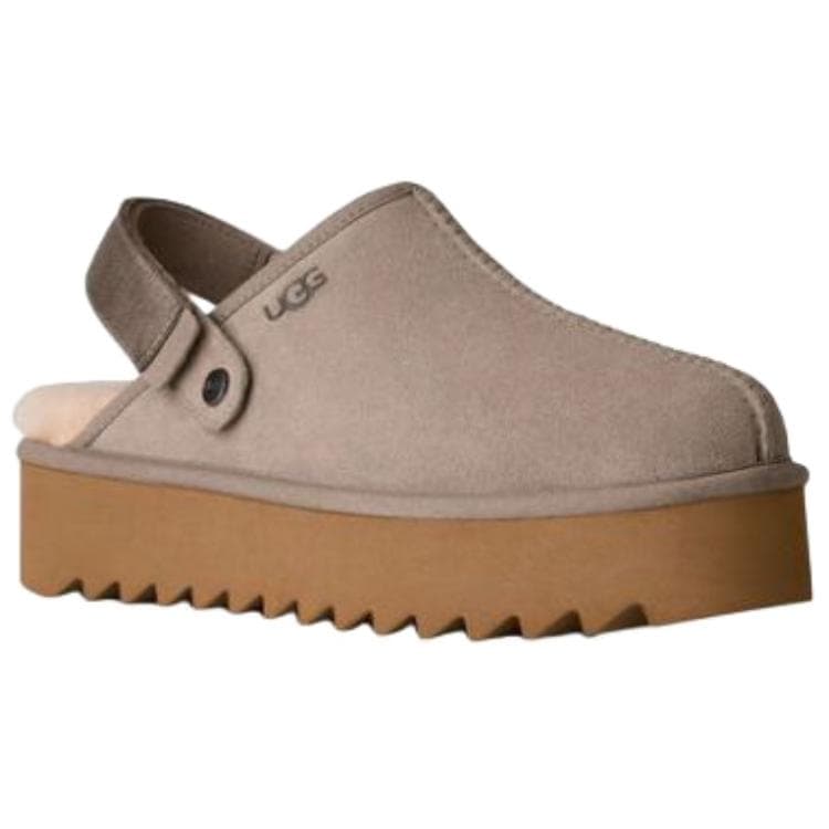 Кроссовки UGG Leisure Спилок Коровья Кожа Низкий Верх Повседневная Обувь Женская Серый - изображение 3