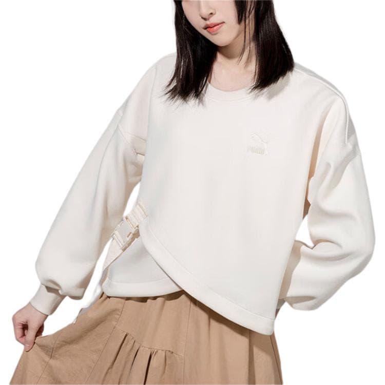 Худи PUMA CNY Bz Zaozhi Curve Bottom Crew W Logo - изображение 3