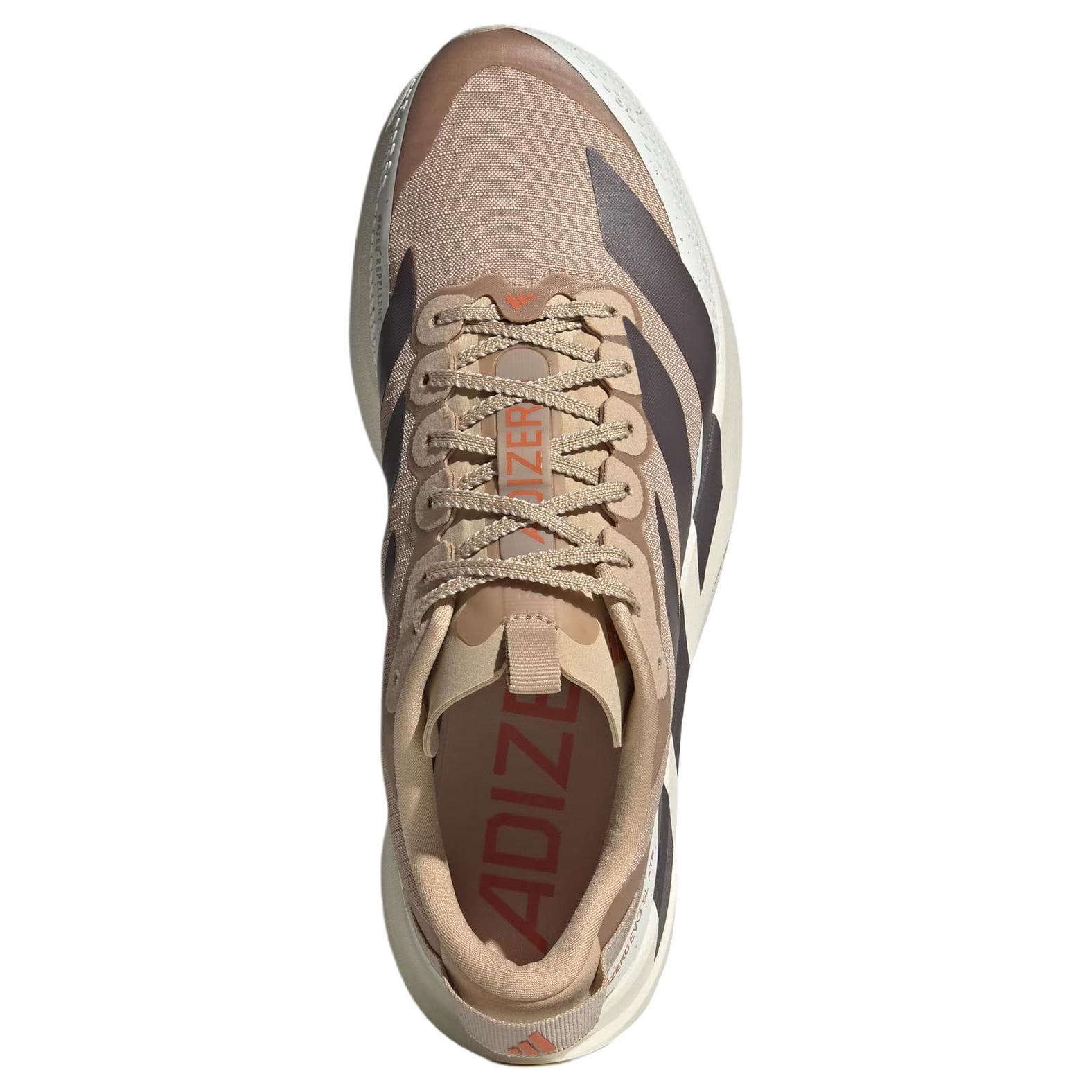 Кроссовки для бега Adidas Adizero Evo SL визуально увеличивает рост кроссовки для бега на длинные дистанции мужские белый умбра - изображение 4