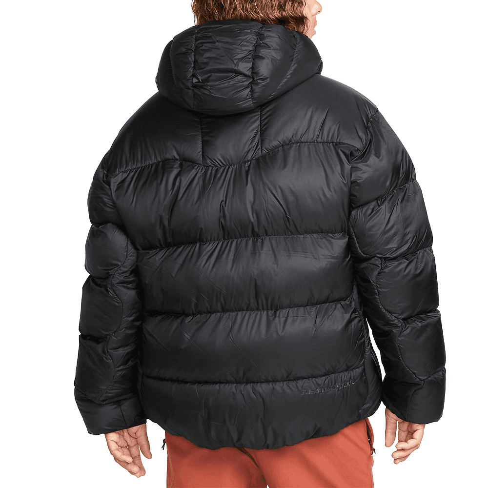 Зимняя куртка пуховик Nike ACG Logo Print Hoodie Jacket Black - изображение 3