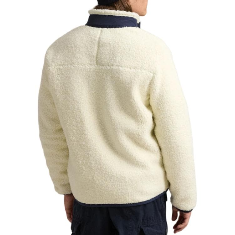 Куртка Пальто Polo Ralph Lauren из бархата мужское кремово-белый - изображение 5