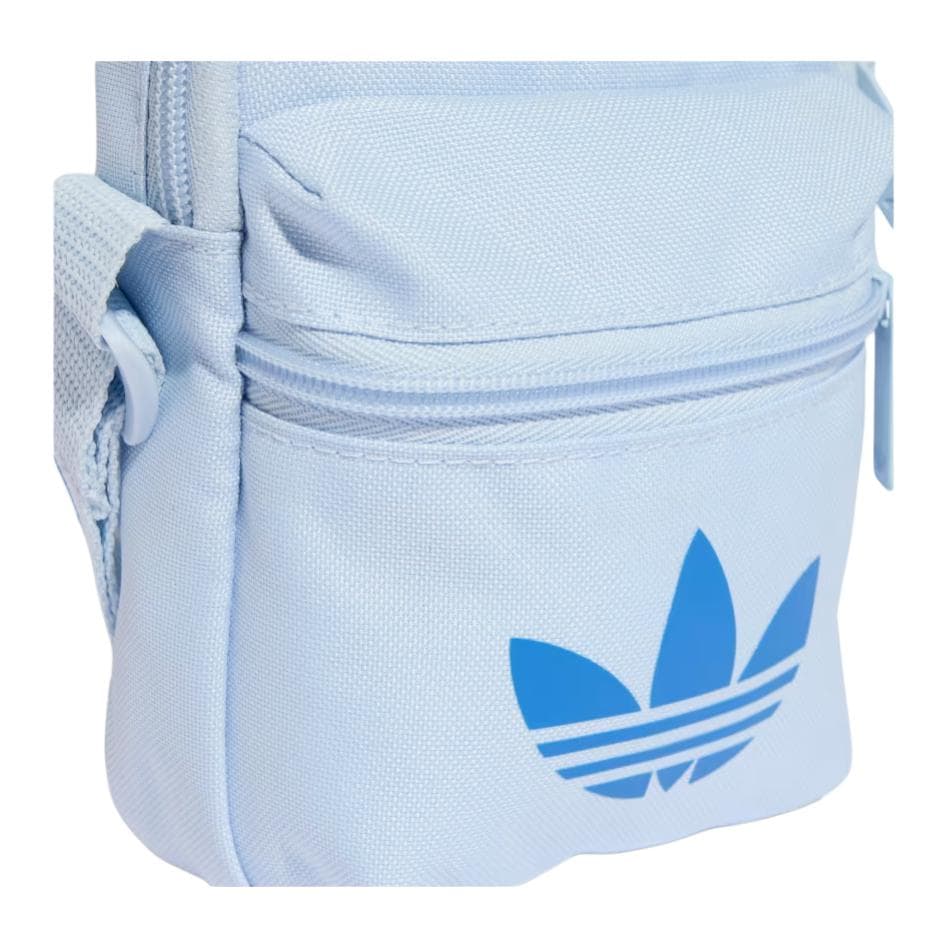 Мини-сумка Adidas Originals Полиэфирное волокно Сумки через плечо Унисекс Кристальный Лазурь - изображение 5