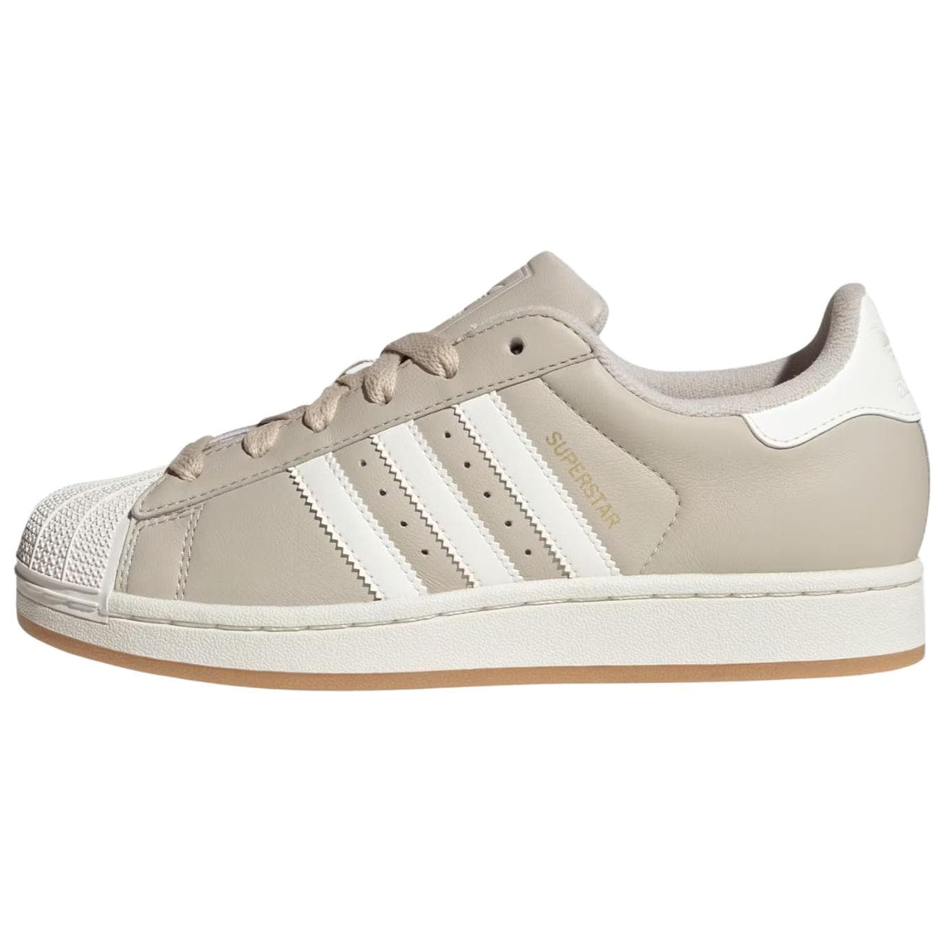 Кроссовки Adidas Originals Superstar 2 Скейтборд Обувь Женская Бежевая - изображение 1