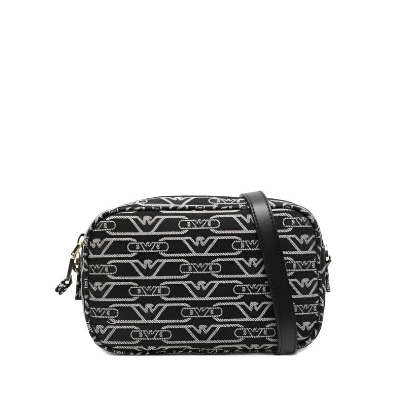 Сумка через плечо Emporio Armani Логотип Этикетка Сумки кросс-боди Женские Черный - изображение 1