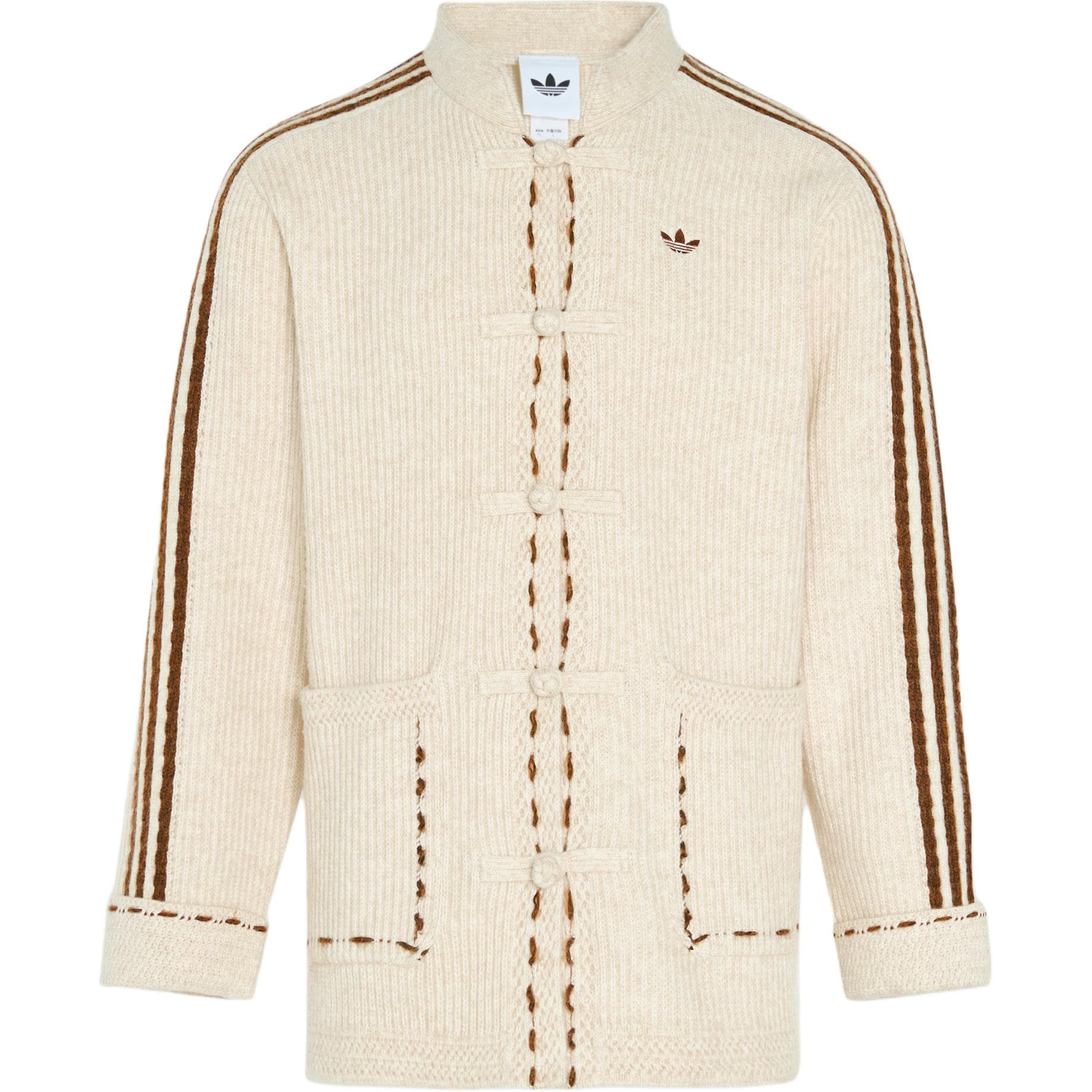 Куртка Adidas Originals Новогодний KNIT Куртка Унисекс - изображение 1