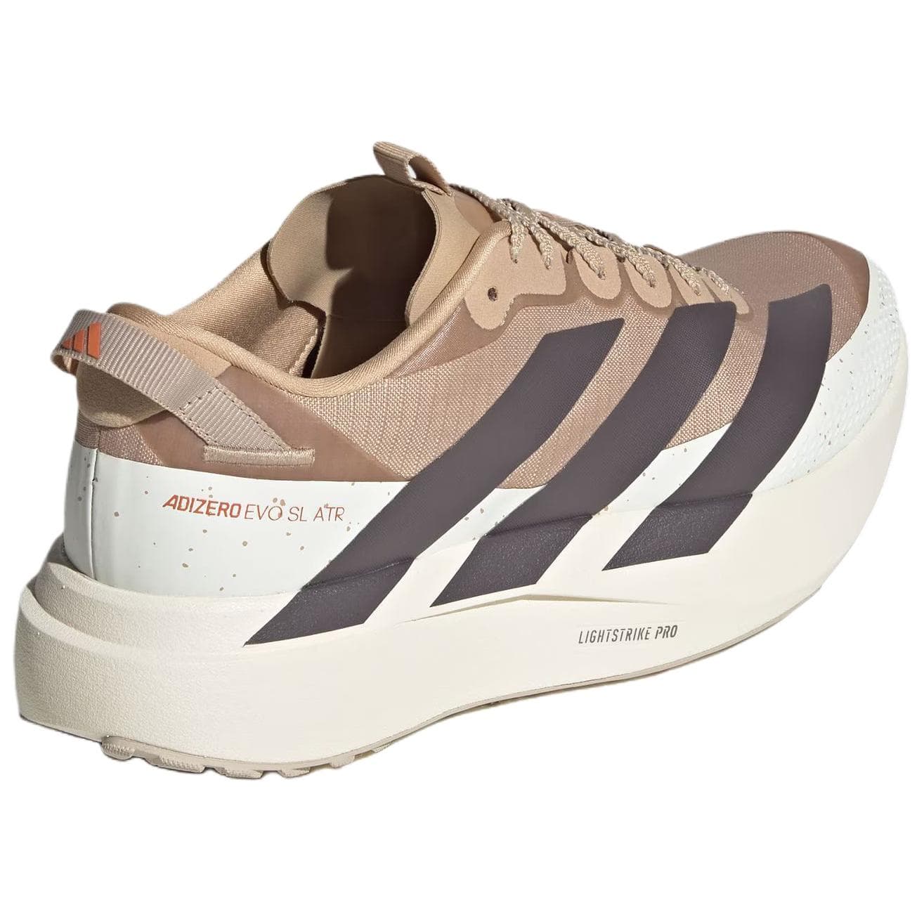 Кроссовки для бега Adidas Adizero Evo SL визуально увеличивает рост кроссовки для бега на длинные дистанции мужские белый умбра - изображение 5