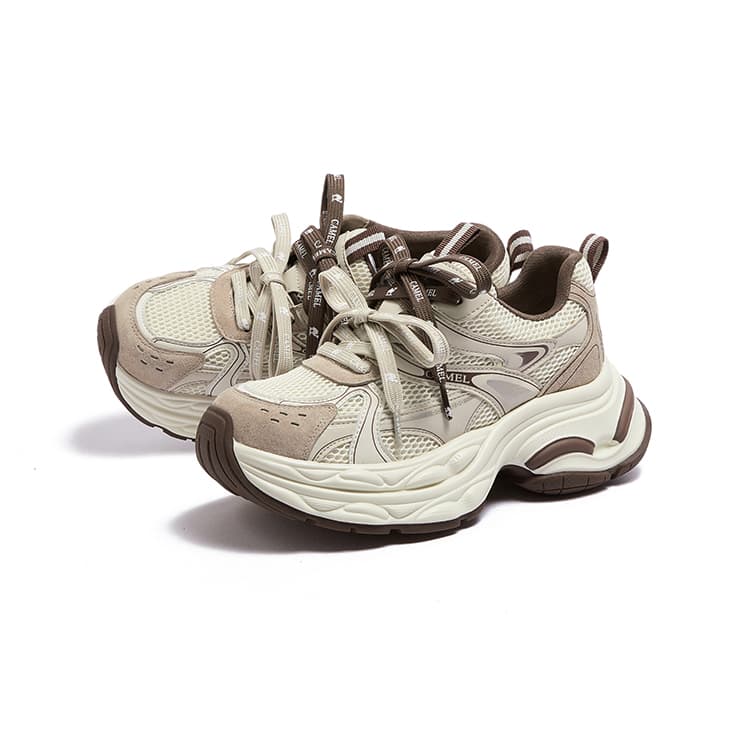 Кроссовки Кроссовки с толстой подошвой Camel Low Top Женские - изображение 3