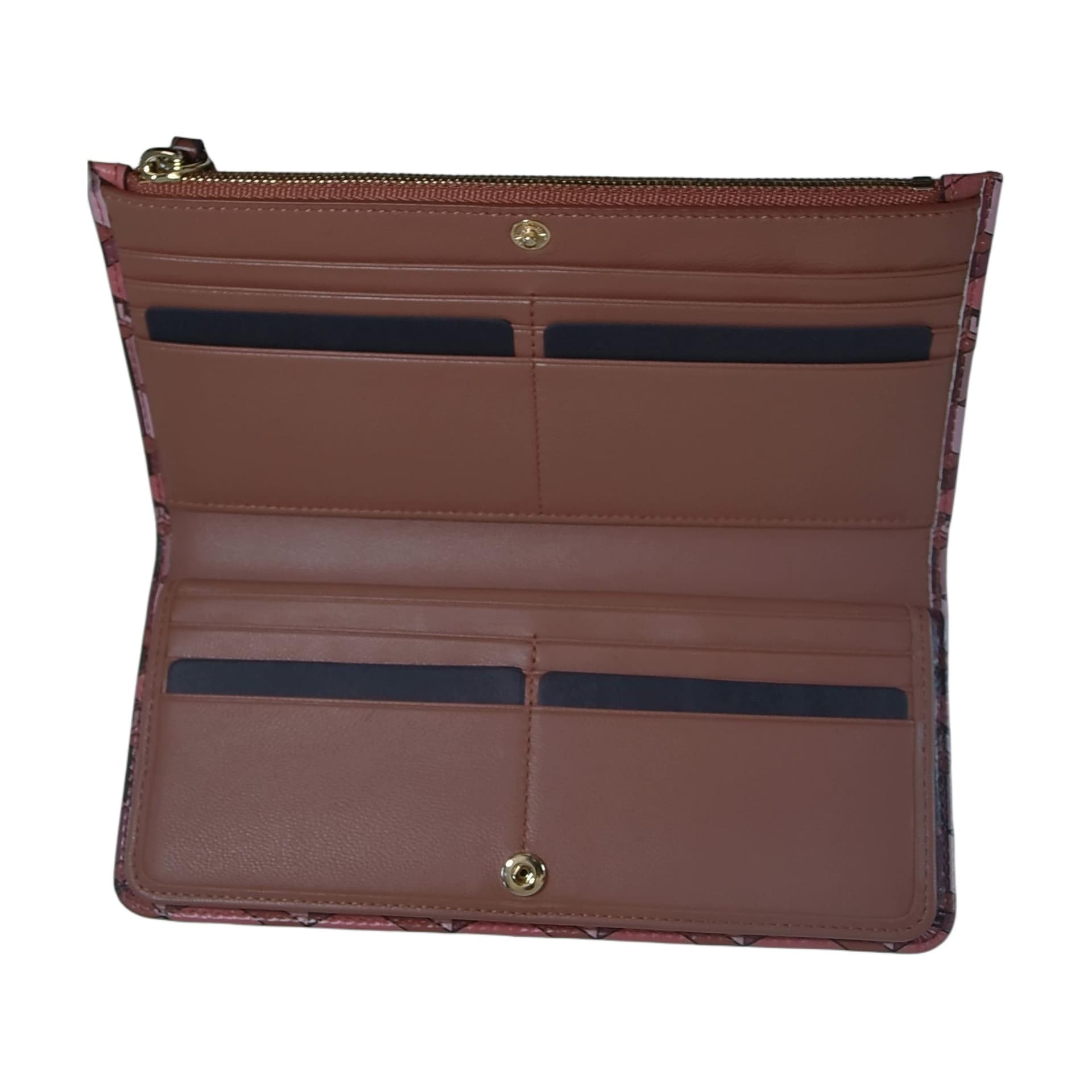 Кошелек BALLY Кожа Кошелек Женский Розовый Красный — фото 5