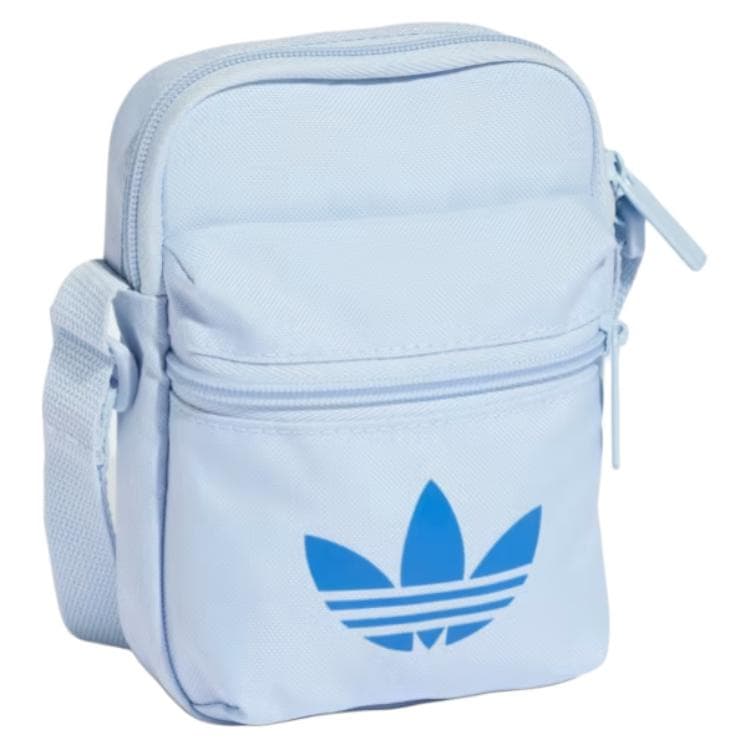 Мини-сумка Adidas Originals Полиэфирное волокно Сумки через плечо Унисекс Кристальный Лазурь - изображение 2