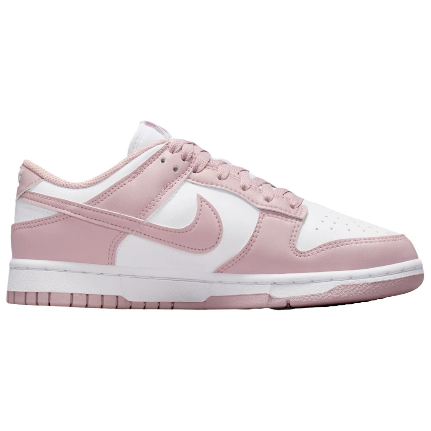 Кроссовки Nike Dunk Амортизация Дышащий Низкий Топ Скейтборд Обувь Женская Розовый Белый - изображение 2