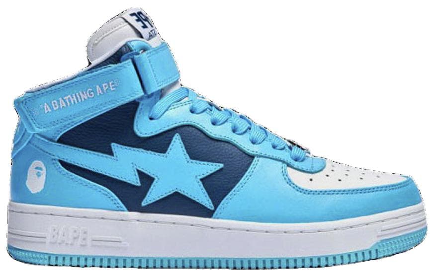 Кроссовки A BATHING APE STA MI Light Blue - изображение 2