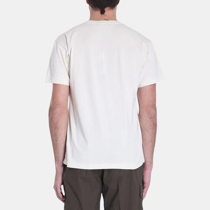 Футболка STONE ISLAND T-Рубашка Мужская Белая - изображение 2