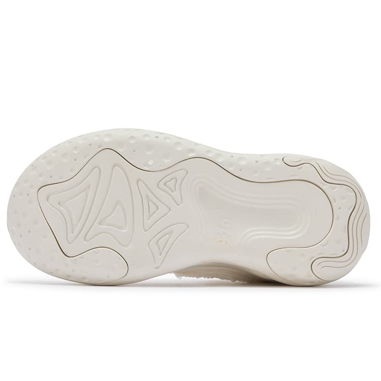 Кроссовки 361° Shortbread Износостойкая и Легкая Низкий Верх Повседневная Обувь Женская Белая Бежевая - изображение 5