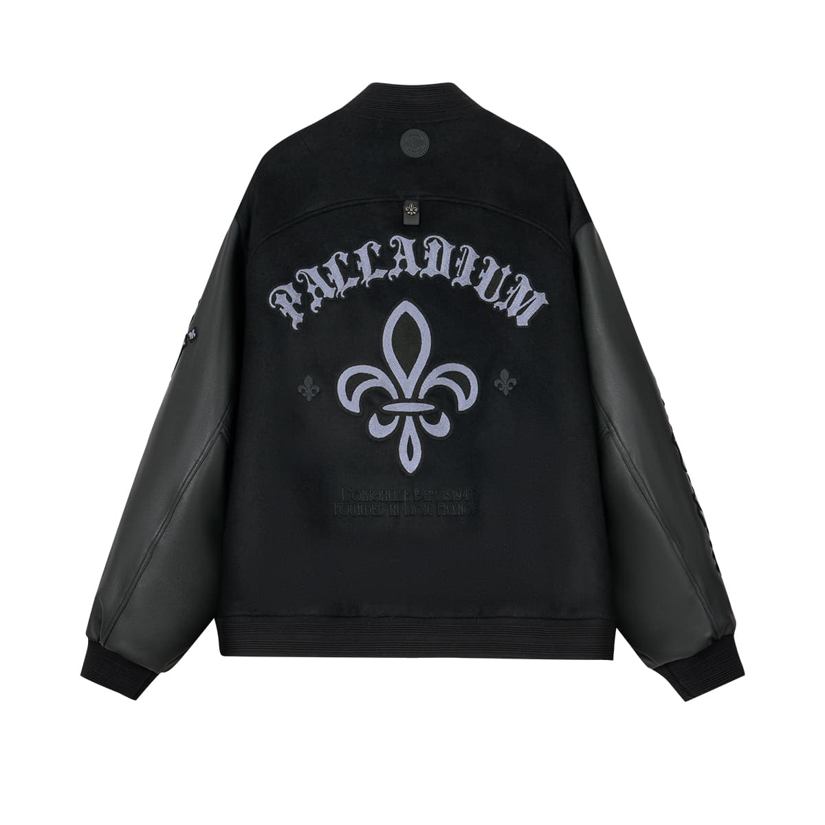 Бомбер Palladium x Iris Lettering Baseball Jacket Унисекс Ванильный - изображение 2