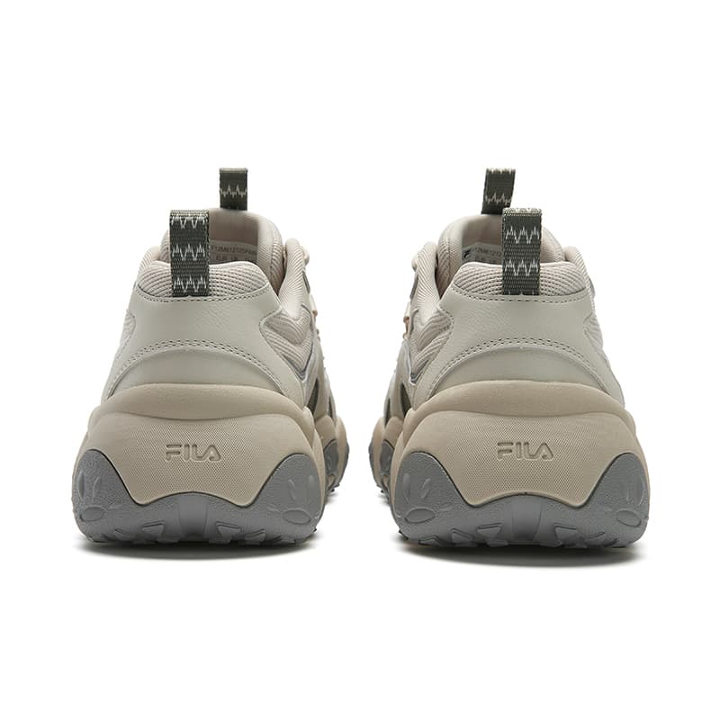 Кроссовки FILA FLUID 7 Низкие кеды Мужские Белые Серые - изображение 5