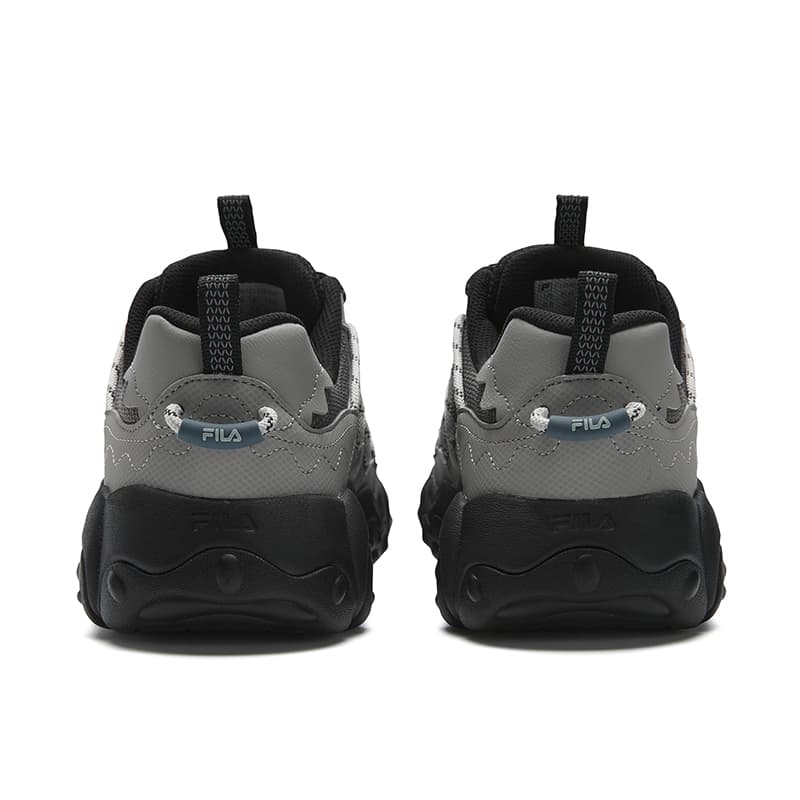 Кроссовки FILA FLUID 6 Низкие кеды с толстой подошвой Мужские Песочный Теплый Серый - изображение 5