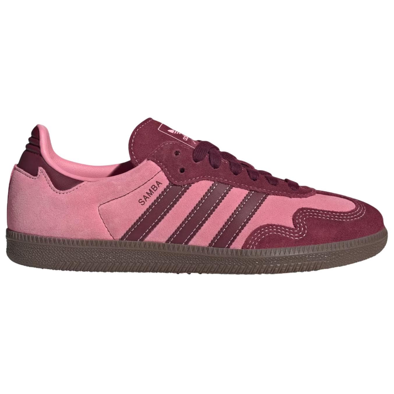 Кроссовки Adidas Originals Samba OG Кеды немецкой армии (GAT) Женские Розовый - изображение 2