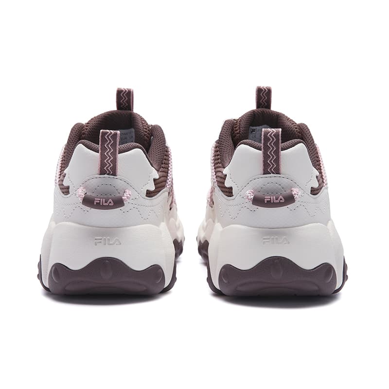 Кроссовки FILA FLUID 6 Low Топ Толстая подошва Кроссовки Женские Белый Коричневый - изображение 5
