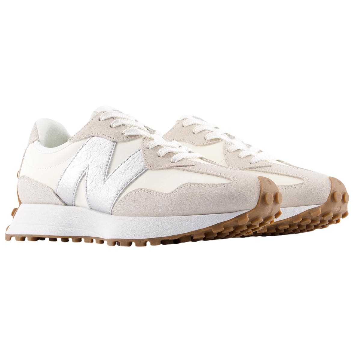 Кроссовки для бега New Balance NB 327 Беговые кроссовки Женские Экрю - изображение 3