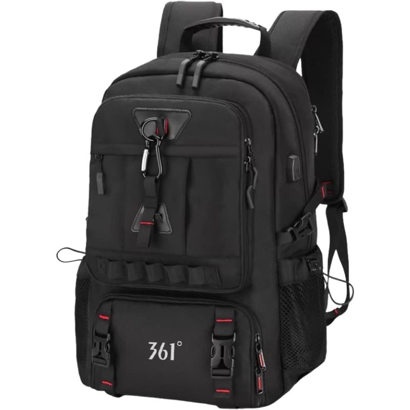 Рюкзак 361° Oxford Backpack Маленький размер Большой размер Мужской Черный - изображение 1