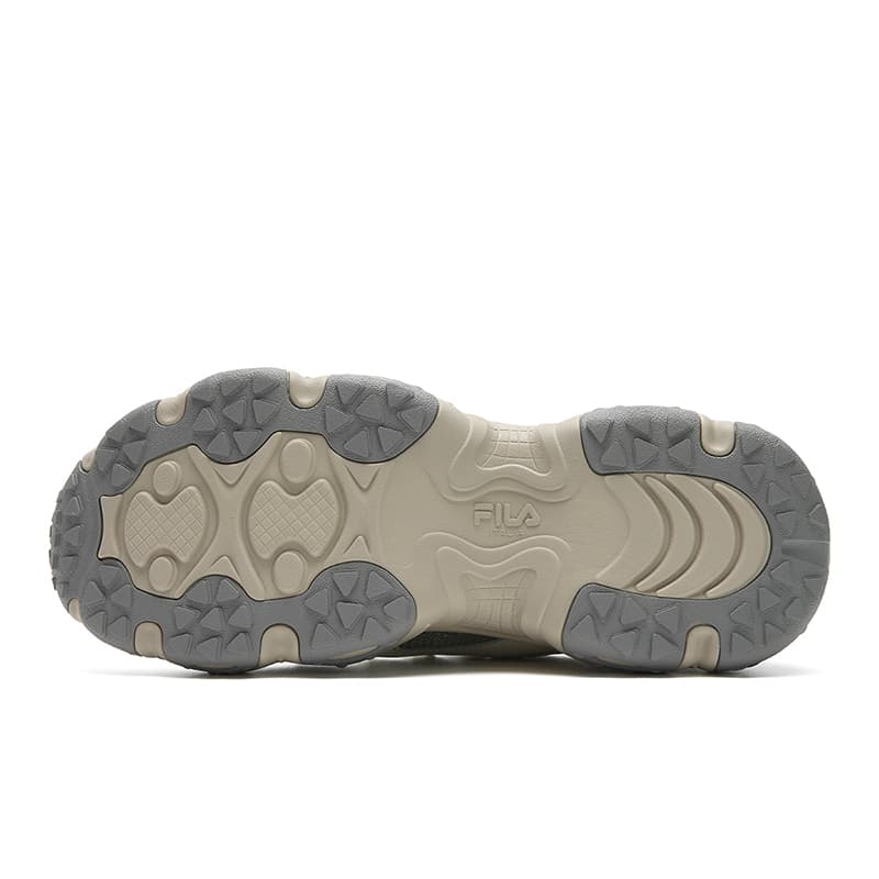 Кроссовки FILA FLUID 7 Низкие кеды Мужские Белые Серые - изображение 6