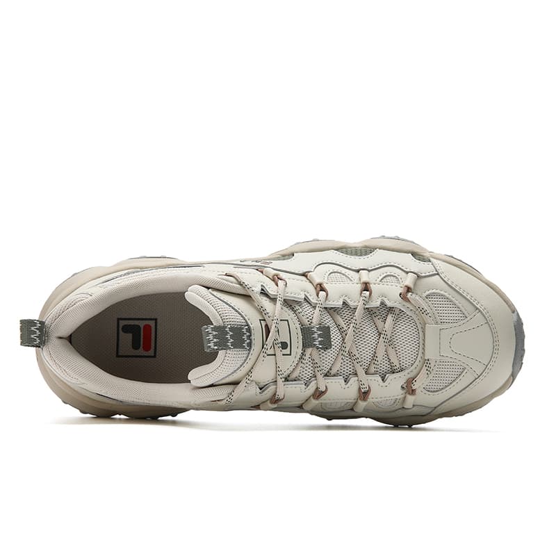 Кроссовки FILA FLUID 7 Низкие кеды Мужские Белые Серые - изображение 4