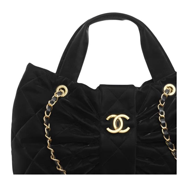 Сумка Chanel 25K Velvet Bow Nylon Tote - изображение 3