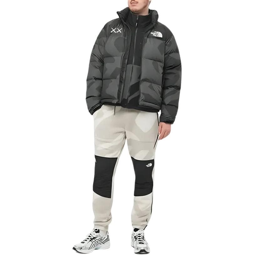 Зимняя куртка The North Face x KAWS FW22 Black - изображение 5