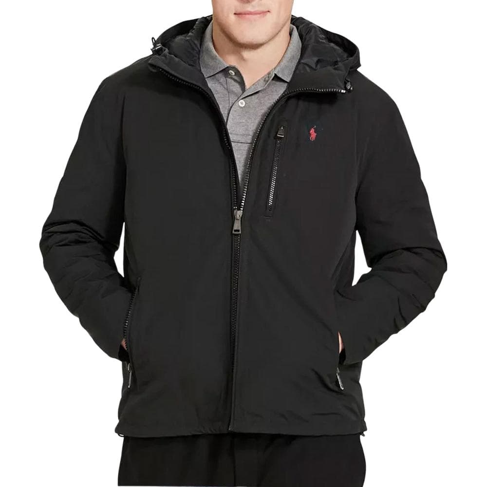 Зимняя куртка Polo Ralph Lauren FW24 Мужской пуховик черного цвета - изображение 2