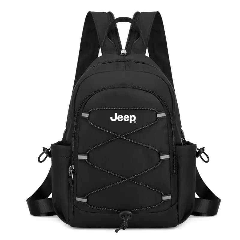 Рюкзак Jeep Oxford Слинг Сумка (Slings) Стандартная (Standard) Унисекс Черная - изображение 1