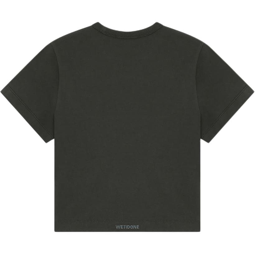 Футболка WE11DONE SS26 Carbon Gray Женские T-рубашки - изображение 2