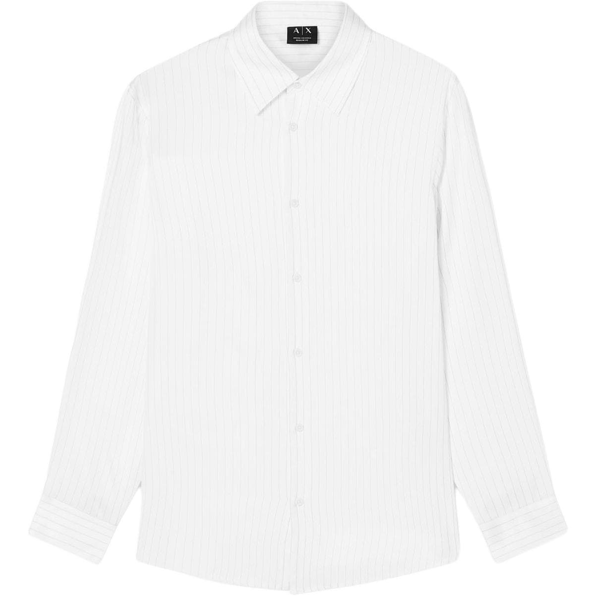 Рубашка ARMANI EXCHANGE Белые Мужские Рубашки - изображение 1