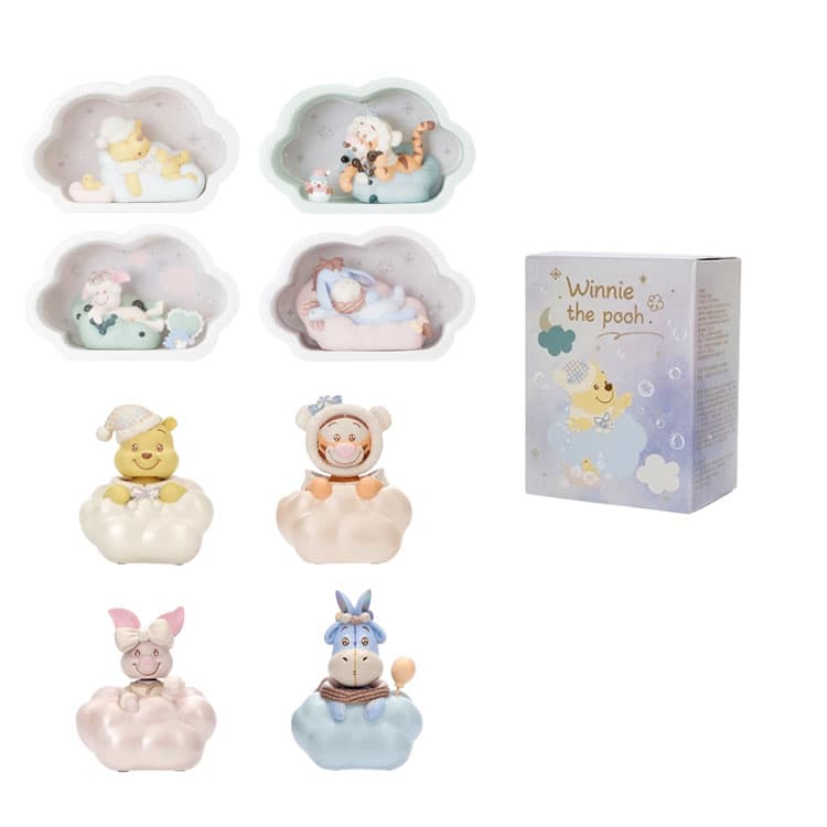 Фигурка Disney x DISNEYLAND 2025 Коллекция дома Winnie The Pooh и Friends Светящиеся сувениры и украшения - изображение 1