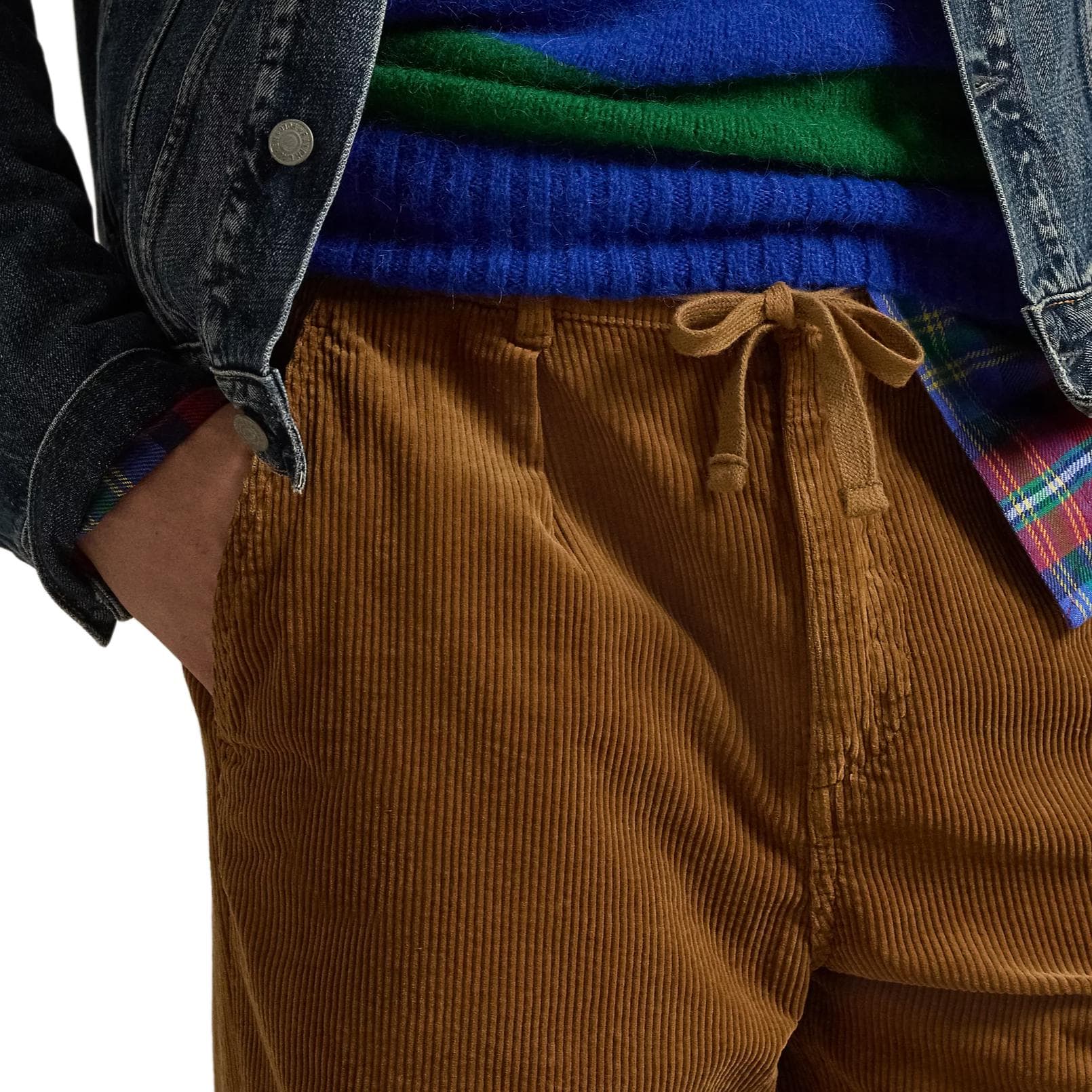 Штаны Polo Ralph Lauren Повседневные штаны Смешанная поставка Мужской Коричневый Желтый - изображение 5