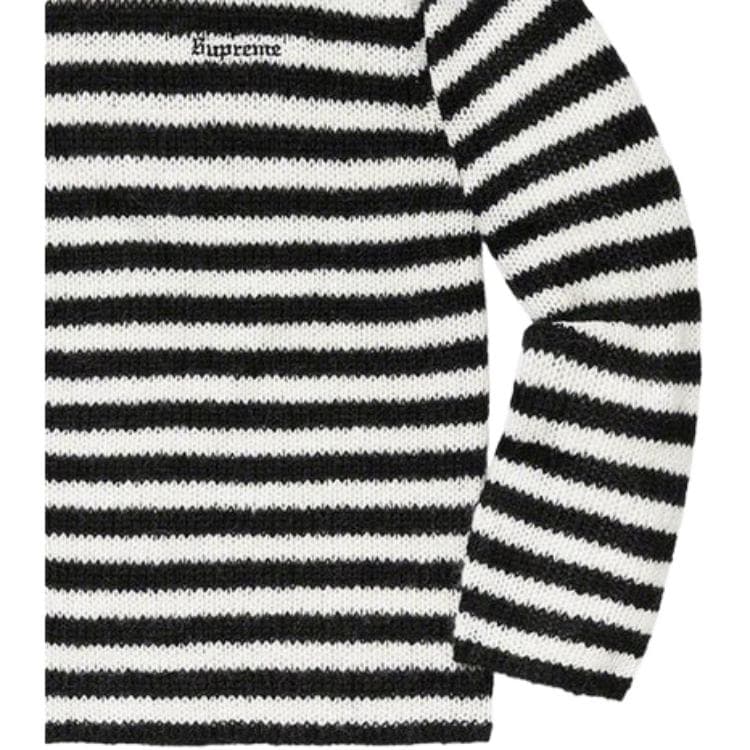 Кофта Supreme FW19 Week 1 Stripe Mohair Sweater - изображение 3