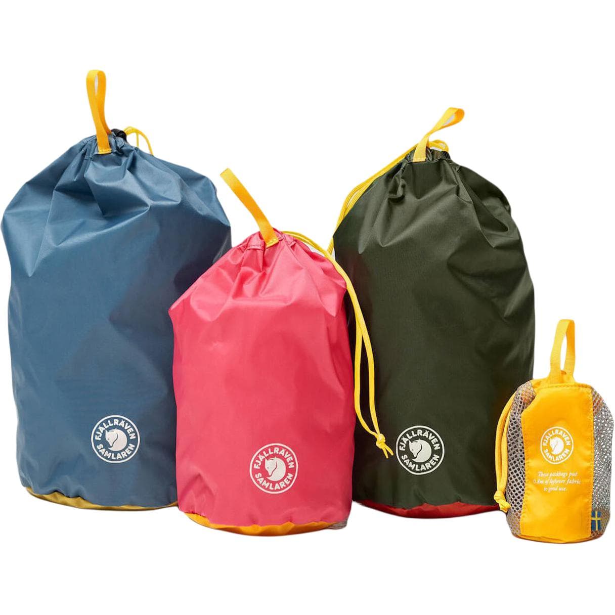 Fjallraven Samlaren Нейлоновый Комбо Набор Унисекс Синий Зеленый Розовый Желтый - изображение 1