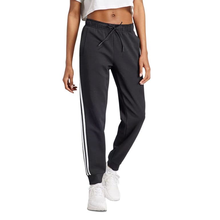 Штаны Adidas Вязаные Тренировочные Брюки Женские Черные - изображение 3