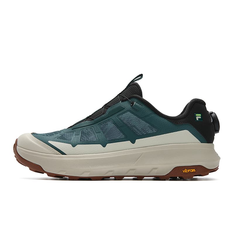 Кроссовки fila BOA EXPLORER 3+ Низкий Топ Уличная Обувь Мужская Серебряный Сосновый Зеленый - изображение 1