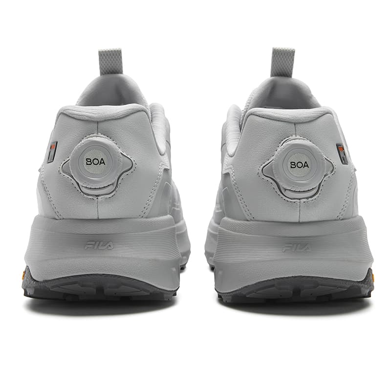 Кроссовки FILA BOA EXPLORER 3 Устойчивая к истиранию Поддерживающая Уличная Обувь Мужская Лунный Камень Серый - изображение 5